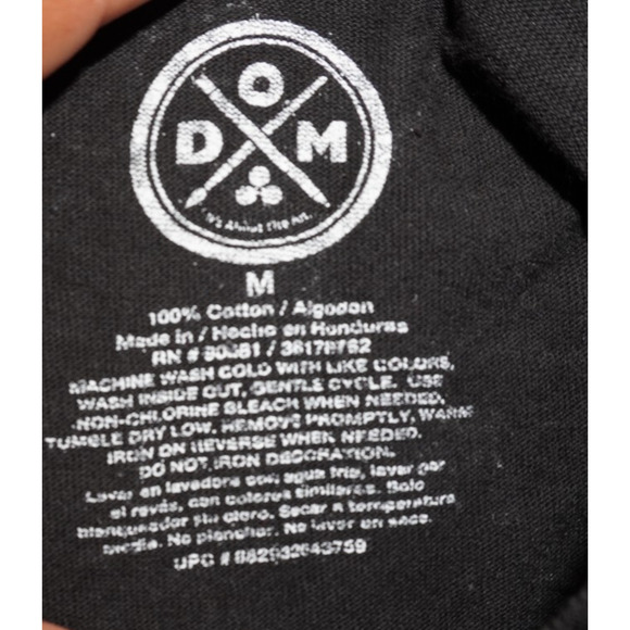 DOM "Thug Life Cats" Graphic Tee – Size M - Picture 4 of 5